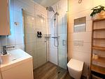 Badezimmer - Ferienwohnung Bergblick - Top-Hundeurlaub