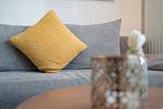 Wohnzimmer - Ferienhaus "Fuchsbau" (107) - Top-Hundeurlaub