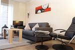 Wohnzimmer - Nordseewelle - Top-Hundeurlaub
