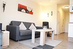 Wohnzimmer - Nordseewelle - Top-Hundeurlaub
