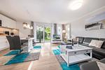 Wohnzimmer - FeWo Bianca - Top-Hundeurlaub