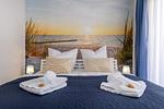 Schlafzimmer - FeWo Bianca - Top-Hundeurlaub