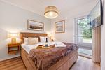Schlafzimmer - FeWo Lieblingsplatz - Top-Hundeurlaub