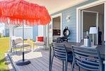 Terrasse - Ferienwohnung Funk Unit Olpenitz - Top-Hundeurlaub