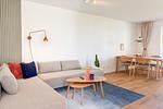 Wohnzimmer - Ferienwohnung Funk Unit Olpenitz - Top-Hundeurlaub