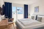 Schlafzimmer - Ferienwohnung Funk Unit Olpenitz - Top-Hundeurlaub