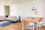 Wohnzimmer - Ferienwohnung Funk Unit Olpenitz - Top-Hundeurlaub