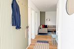 Wohnzimmer - Ferienwohnung Funk Unit Olpenitz - Top-Hundeurlaub