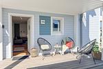 Terrasse - Ferienwohnung Funk Unit Olpenitz - Top-Hundeurlaub