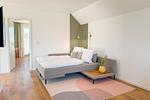 Wohnzimmer - Ferienwohnung Tower of Power Olpenitz - Top-Hundeurlaub