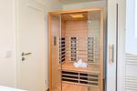 Badezimmer - Ferienwohnung Tower of Power Olpenitz - Top-Hundeurlaub