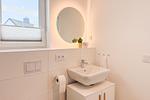 Badezimmer - Ferienwohnung Tower of Power Olpenitz - Top-Hundeurlaub