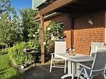 Terrasse - Feldblick - Top-Hundeurlaub
