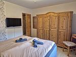 Schlafzimmer - Feldblick - Top-Hundeurlaub