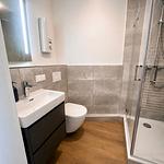 Badezimmer - Ferienwohnung "Strandkorb 5412" Marina Wendtorf - Top-Hundeurlaub