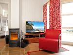 Wohnzimmer - Haus Pacific - Top-Hundeurlaub