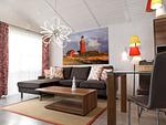 Wohnzimmer - Haus Pacific - Top-Hundeurlaub