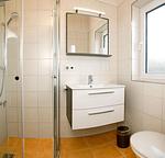 Badezimmer - Haus am Salzhaff - Top-Hundeurlaub