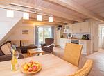 Esstisch in der Wohnung Achterdeck - Achterdeck - Hüs in Lee - Top-Hundeurlaub