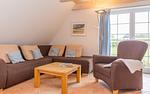 Sofaecke in der Ferienwohnung Achterdeck - Achterdeck - Hüs in Lee - Top-Hundeurlaub