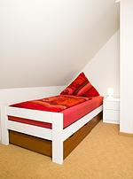 Schlafzimmer - Haus Gestrandet - Top-Hundeurlaub
