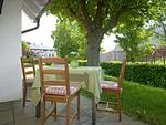 Terrasse - Strandträumer - Top-Hundeurlaub