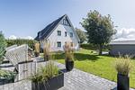 Terrasse - Ringhoog-Hüs, Whg. 4 "Heideblick" - Top-Hundeurlaub