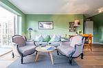 Wohnzimmer - Villa Maybach, Whg. 4 Grüner Wim - Top-Hundeurlaub