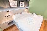 Schlafzimmer - Villa Maybach, Whg. 4 Grüner Wim - Top-Hundeurlaub