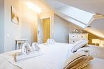 Schlafzimmer - Alte Stadtgärtnerei, Whg. 21 - Top-Hundeurlaub