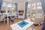 Wohnzimmer - Alte Stadtgärtnerei, Whg. 23 - Top-Hundeurlaub