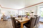 Wohnzimmer - Haus Norderstraße 77 - Top-Hundeurlaub