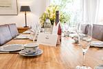 Wohnzimmer - Haus Norderstraße 77 - Top-Hundeurlaub
