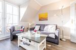 Wohnzimmer - Haus Nordhedig 1, Whg. 4 - Top-Hundeurlaub