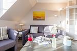 Wohnzimmer - Haus Nordhedig 1, Whg. 4 - Top-Hundeurlaub