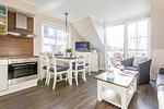 Wohnzimmer - Haus Nordhedig 1, Whg. 4 - Top-Hundeurlaub