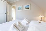 Schlafzimmer - Haus Nordhedig 1, Whg. 4 - Top-Hundeurlaub