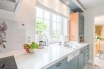 Küche / Küchenzeile - Haus Wenningstedter Weg 12, Haushälfte B - Top-Hundeurlaub