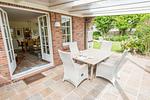 Terrasse - Haus Wenningstedter Weg 12, Haushälfte B - Top-Hundeurlaub