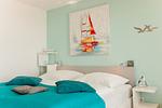 Schlafzimmer - Nordland Appartements Wohnung Aerö - Top-Hundeurlaub