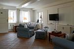 Wohnzimmer - Haus am Turm - Top-Hundeurlaub
