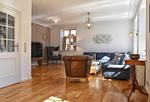 Der Wohnbereich vereint Gemütlichkeit und Eleganz... - Stadtvilla - Top-Hundeurlaub