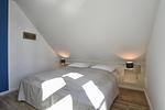 Das dritte Schlafzimmer im Obergeschoss. - Stadtvilla - Top-Hundeurlaub