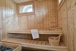 Die Sauna befindet sich im Erdgeschoss des Hausteils. - Meggis Hüs - Top-Hundeurlaub