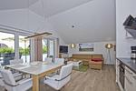 Wohnzimmer - FeWo 04:  Balkon, Meerblick - Top-Hundeurlaub