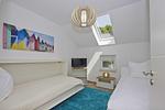 Schlafzimmer - FeWo 04:  Balkon, Meerblick - Top-Hundeurlaub