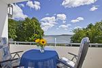 Balkon - FeWo 15: Meerblick, Balkon - Top-Hundeurlaub
