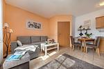 Wohnzimmer - Strandferienwohnung Trixi 2 - Top-Hundeurlaub