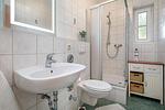 Badezimmer - Strandferienwohnung Trixi 2 - Top-Hundeurlaub