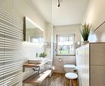 Badezimmer im EG mit Waschbecken und WC - Haus 37a - Top-Hundeurlaub